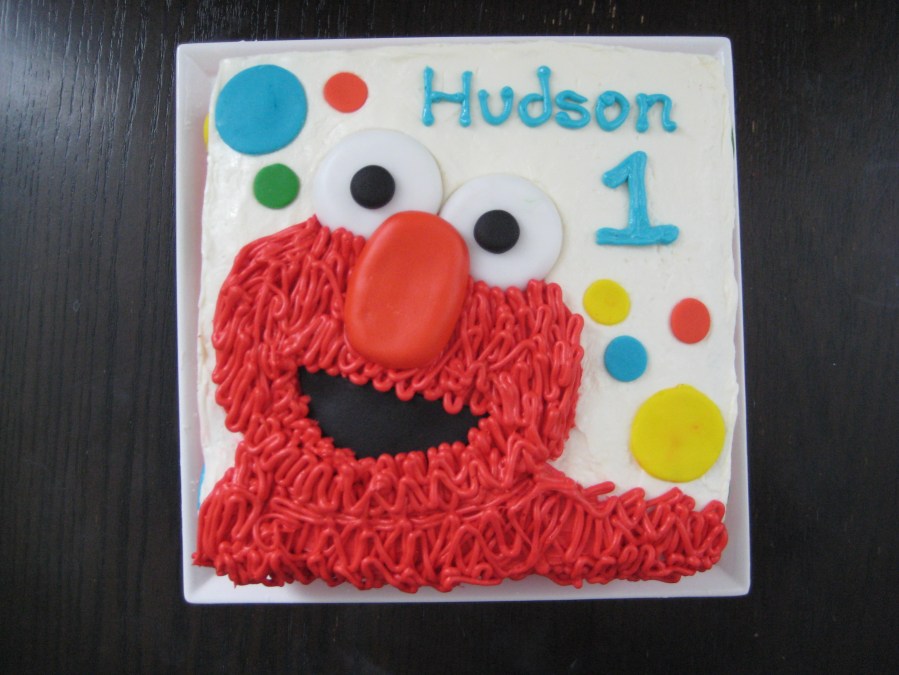 Elmo Cake