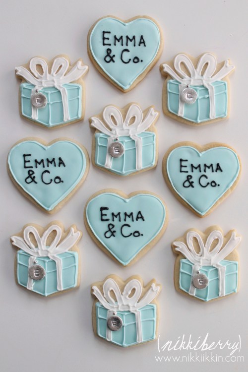 Tiffany and Co. Cookies