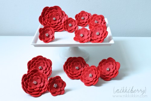nikkiikkin cake flowers 1