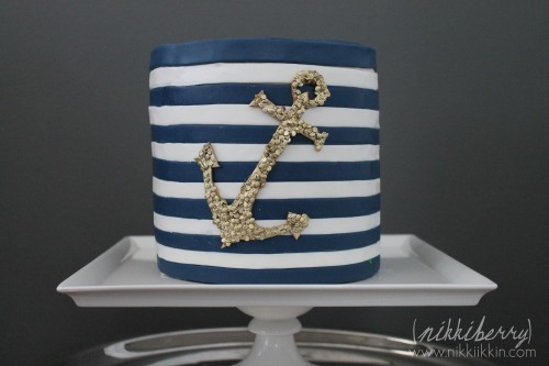 nikkiikkin nautical cake 2